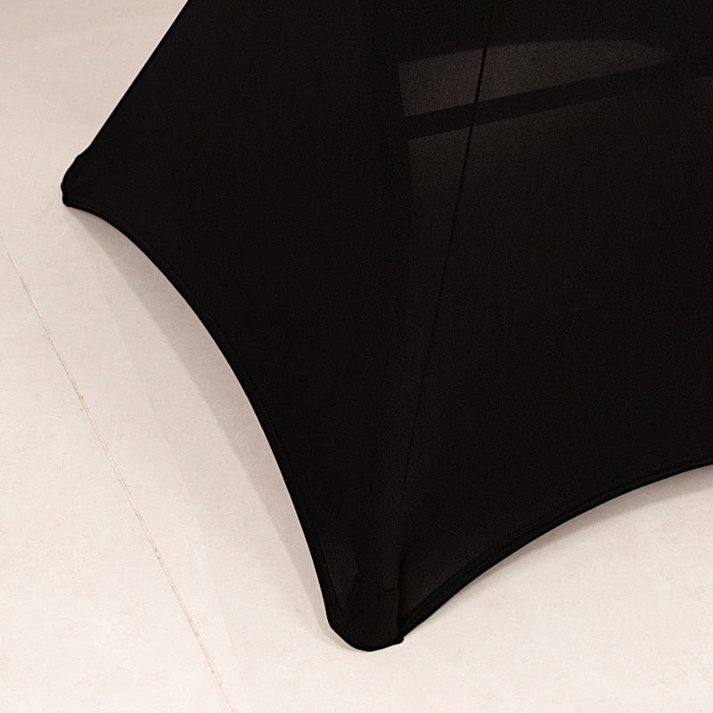 36" Elegant Spandex Cocktail Table Cover High Top Style