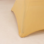 36" Elegant Spandex Cocktail Table Cover High Top Style