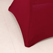 36" Elegant Spandex Cocktail Table Cover High Top Style