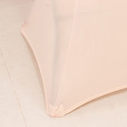 36" Elegant Spandex Cocktail Table Cover High Top Style