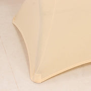 36" Elegant Spandex Cocktail Table Cover High Top Style