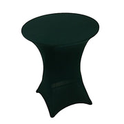 36" Elegant Spandex Cocktail Table Cover High Top Style TAB_COCK_36_HUNT