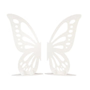4.5 ft x 3.5 ft Wooden Butterfly Wings Backdrop Stand - White BKDP_BUT_WOD_4_WHT