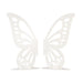 4.5 ft x 3.5 ft Wooden Butterfly Wings Backdrop Stand - White BKDP_BUT_WOD_4_WHT