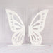 4.5 ft x 3.5 ft Wooden Butterfly Wings Backdrop Stand - White BKDP_BUT_WOD_4_WHT