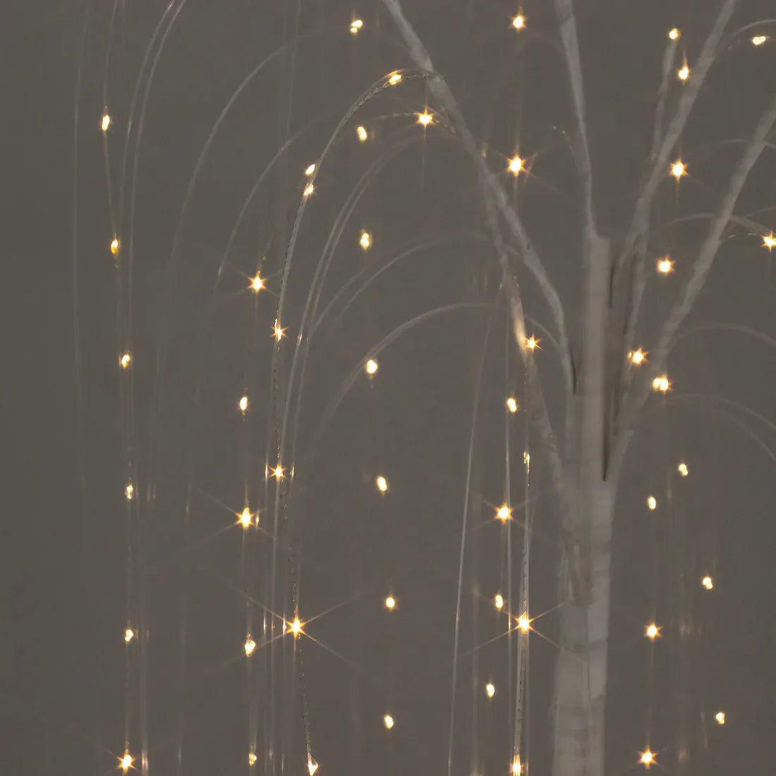 4 ft LED Weeping Willow Tree Light - White LED_TREE03_4_B_WHT