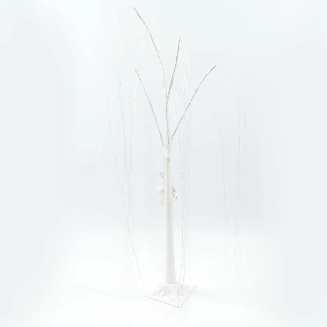 4 ft LED Weeping Willow Tree Light - White LED_TREE03_4_B_WHT