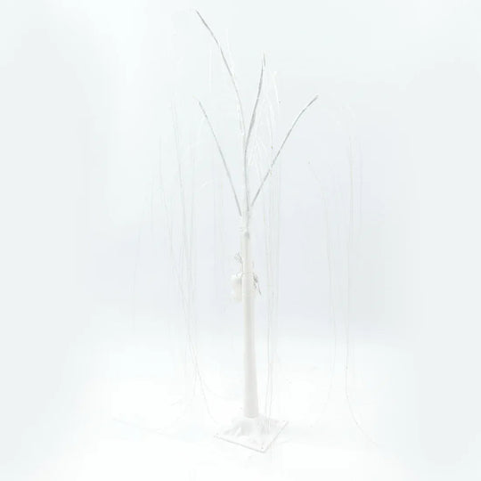 4 ft LED Weeping Willow Tree Light - White LED_TREE03_4_B_WHT