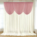 4 ft x 4 ft Sheer Chiffon Valance Curtain Backdrop Drapery Panel