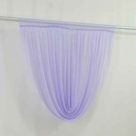 4 ft x 4 ft Sheer Chiffon Valance Curtain Backdrop Drapery Panel