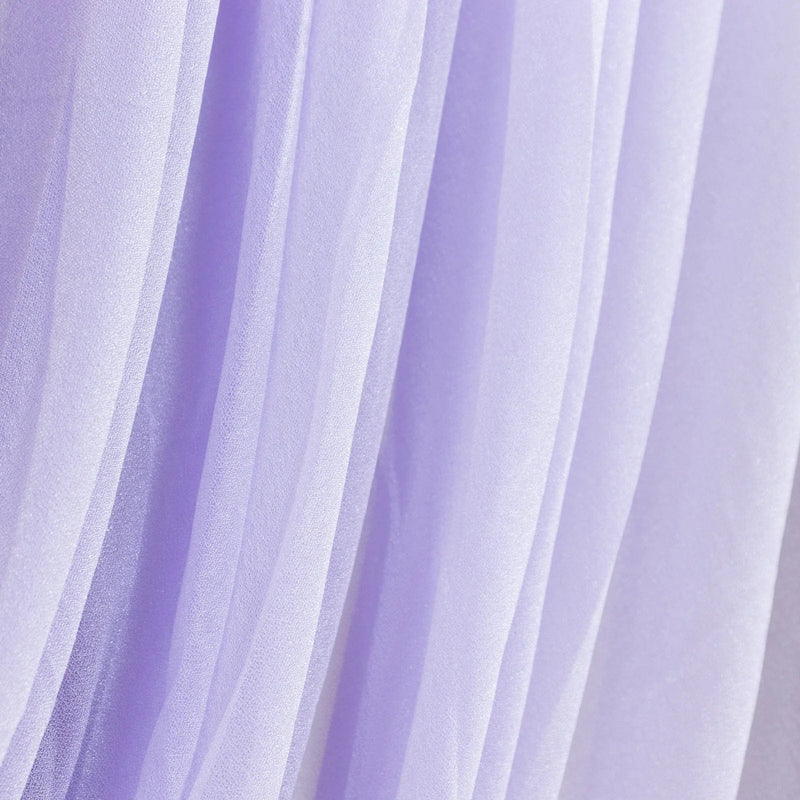 4 ft x 4 ft Sheer Chiffon Valance Curtain Backdrop Drapery Panel