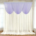 4 ft x 4 ft Sheer Chiffon Valance Curtain Backdrop Drapery Panel