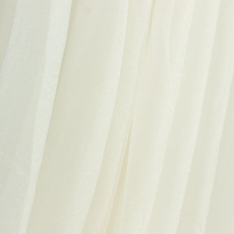 4 ft x 4 ft Sheer Chiffon Valance Curtain Backdrop Drapery Panel
