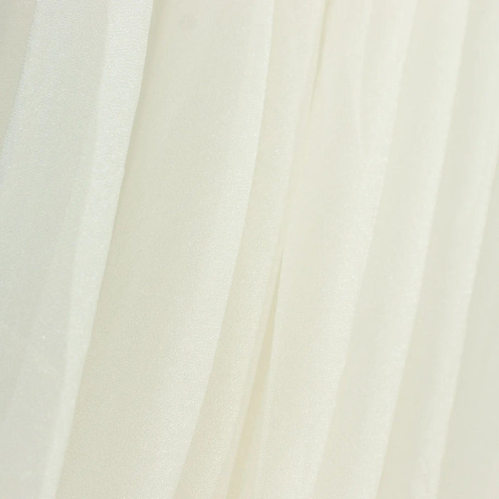4 ft x 4 ft Sheer Chiffon Valance Curtain Backdrop Drapery Panel