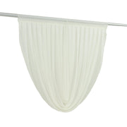 4 ft x 4 ft Sheer Chiffon Valance Curtain Backdrop Drapery Panel