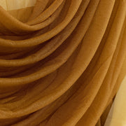 4 ft x 4 ft Sheer Chiffon Valance Curtain Backdrop Drapery Panel