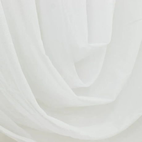 4 ft x 5 ft Sheer Chiffon Valance Curtain Backdrop Drapery Panel