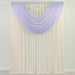 4 ft x 5 ft Sheer Chiffon Valance Curtain Backdrop Drapery Panel