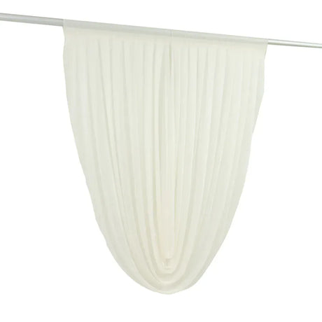 4 ft x 5 ft Sheer Chiffon Valance Curtain Backdrop Drapery Panel