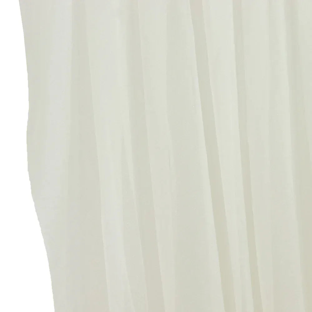 4 ft x 5 ft Sheer Chiffon Valance Curtain Backdrop Drapery Panel