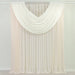 4 ft x 5 ft Sheer Chiffon Valance Curtain Backdrop Drapery Panel