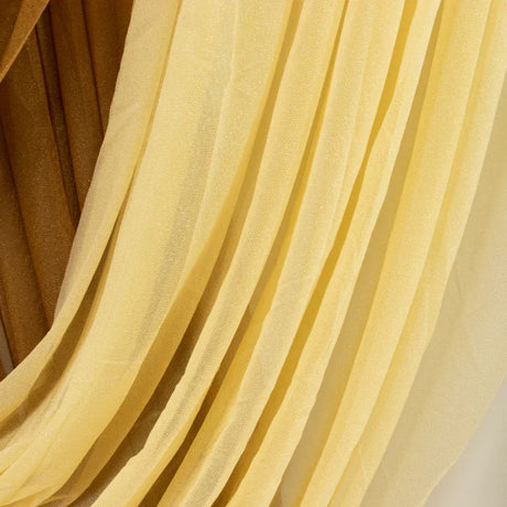 4 ft x 5 ft Sheer Chiffon Valance Curtain Backdrop Drapery Panel