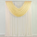 4 ft x 5 ft Sheer Chiffon Valance Curtain Backdrop Drapery Panel