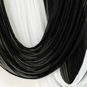 4 ft x 5 ft Sheer Chiffon Valance Curtain Backdrop Drapery Panel