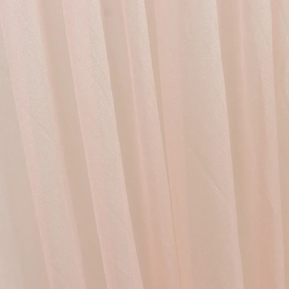 4 ft x 5 ft Sheer Chiffon Valance Curtain Backdrop Drapery Panel
