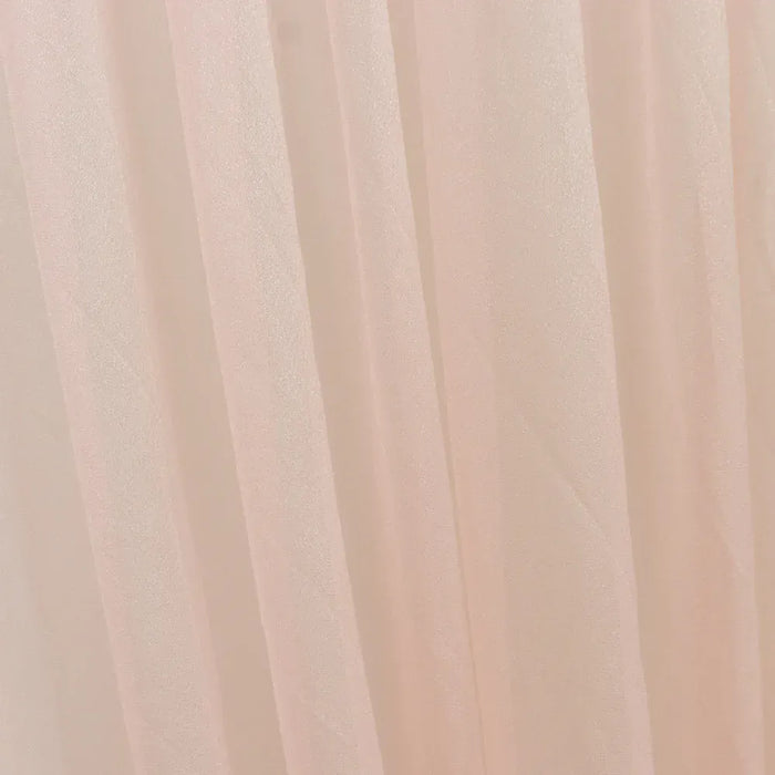 4 ft x 5 ft Sheer Chiffon Valance Curtain Backdrop Drapery Panel