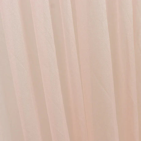 4 ft x 5 ft Sheer Chiffon Valance Curtain Backdrop Drapery Panel