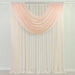 4 ft x 5 ft Sheer Chiffon Valance Curtain Backdrop Drapery Panel