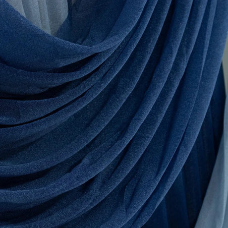 4 ft x 6 ft Sheer Chiffon Valance Curtain Backdrop Drapery Panel