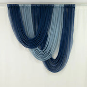 4 ft x 6 ft Sheer Chiffon Valance Curtain Backdrop Drapery Panel