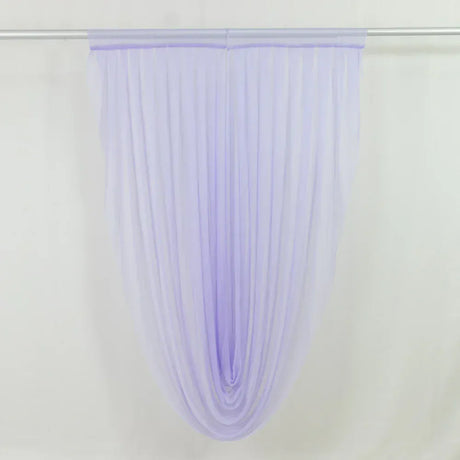 4 ft x 6 ft Sheer Chiffon Valance Curtain Backdrop Drapery Panel