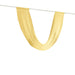 4 ft x 6 ft Sheer Chiffon Valance Curtain Backdrop Drapery Panel