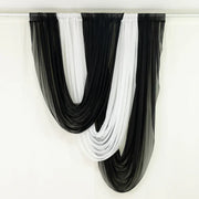 4 ft x 6 ft Sheer Chiffon Valance Curtain Backdrop Drapery Panel