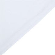 4 Matte Fitted Spandex Half Moon Wedding Arch Backdrop Stand Covers