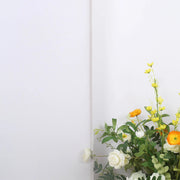 4 Matte Fitted Spandex Round Top Wedding Arch Backdrop Stand Covers Set