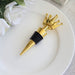 4" Metal Princess Crown Bottle Stopper with Gift Box - Gold and Clear STOP_CROWN01_GOLD