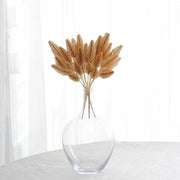 4 Metallic Artificial Pine Grass Bushes - Gold ARTI_METLIC27_GOLD