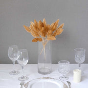 4 Metallic Artificial Pine Grass Bushes - Gold ARTI_METLIC27_GOLD