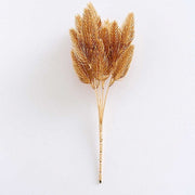4 Metallic Artificial Pine Grass Bushes - Gold ARTI_METLIC27_GOLD