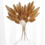 4 Metallic Artificial Pine Grass Bushes - Gold ARTI_METLIC27_GOLD