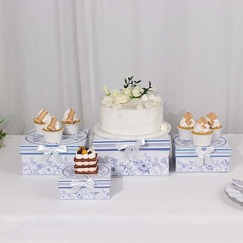 4 Nesting Gift Boxes with Lids