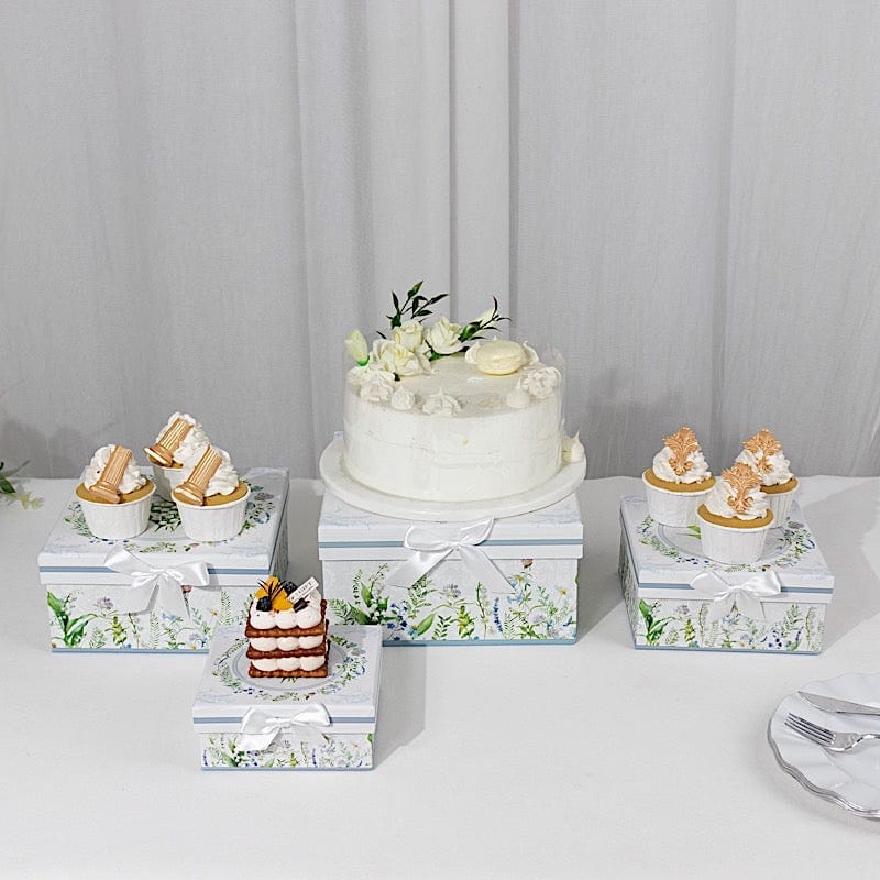 4 Nesting Gift Boxes with Lids