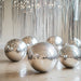 4 pcs 39" wide Orbz Large Round Mylar Foil Balloons - Metallic