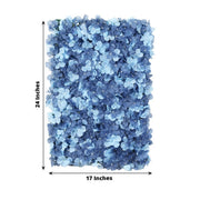4 pcs Silk Hydrangea Flowers Wall Backdrop Panels
