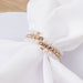4 Pearl Rhinestone Napkin Rings - White NAP_RING_PRL01_WHT