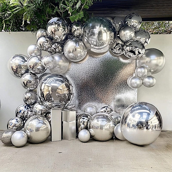 4 Round 32" Orbz Mylar Foil Balloons